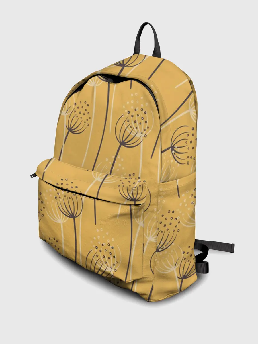 Рюкзак джинсовый / Цветы