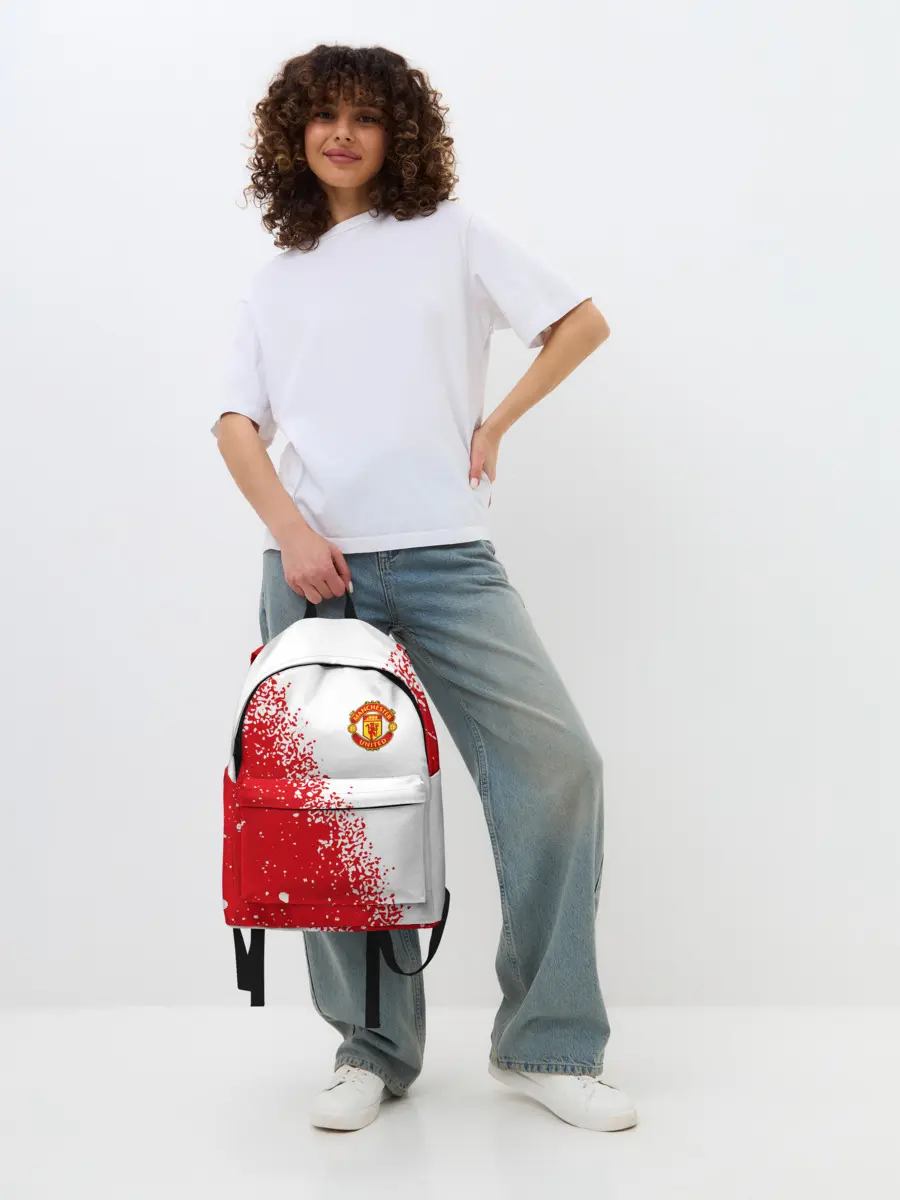 Рюкзак джинсовый / MANCHESTER UNITED