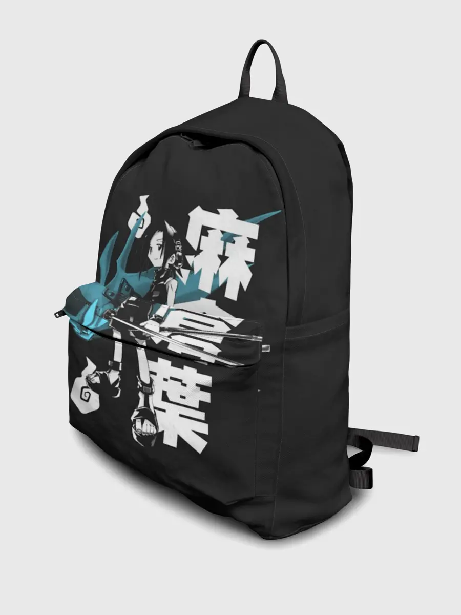 Рюкзак джинсовый / Йо и Амидамару на японском