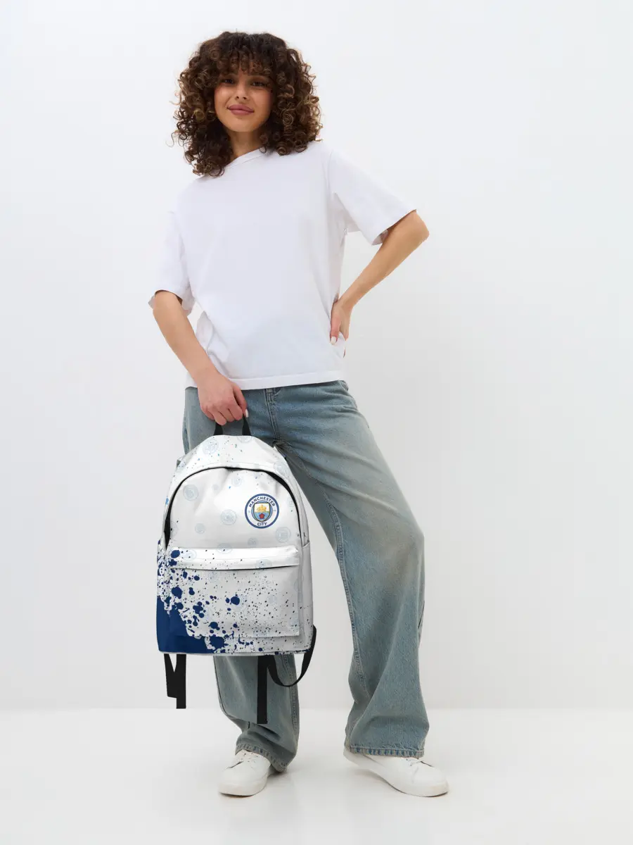 Рюкзак джинсовый / MANCHESTER CITY Манчестер Сити