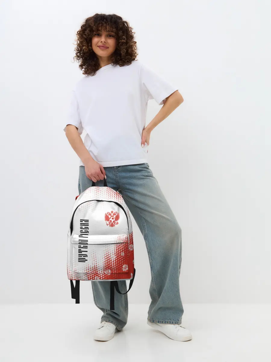 Рюкзак джинсовый / ФУТБОЛ РОССИЯ / Russia