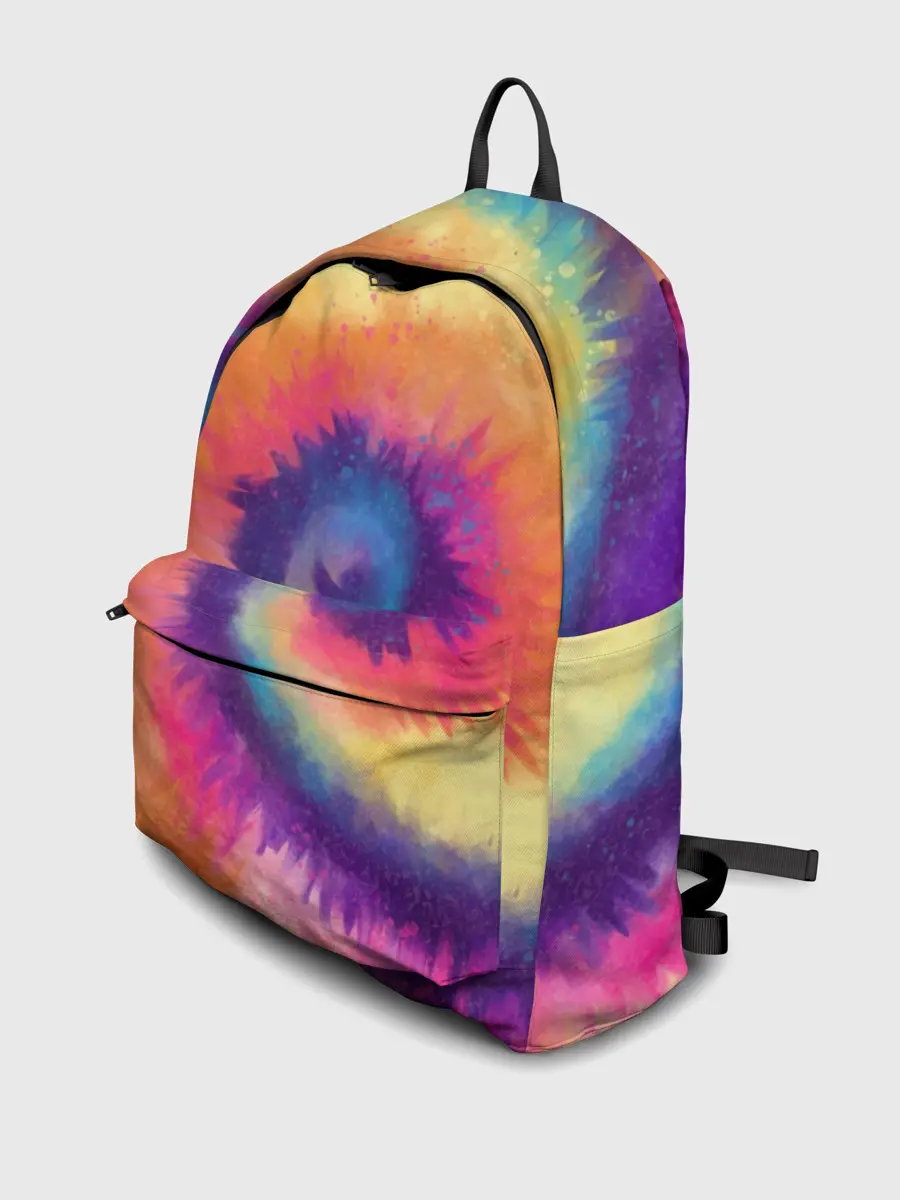 Рюкзак джинсовый / TIE-DYE MULTICOLOR