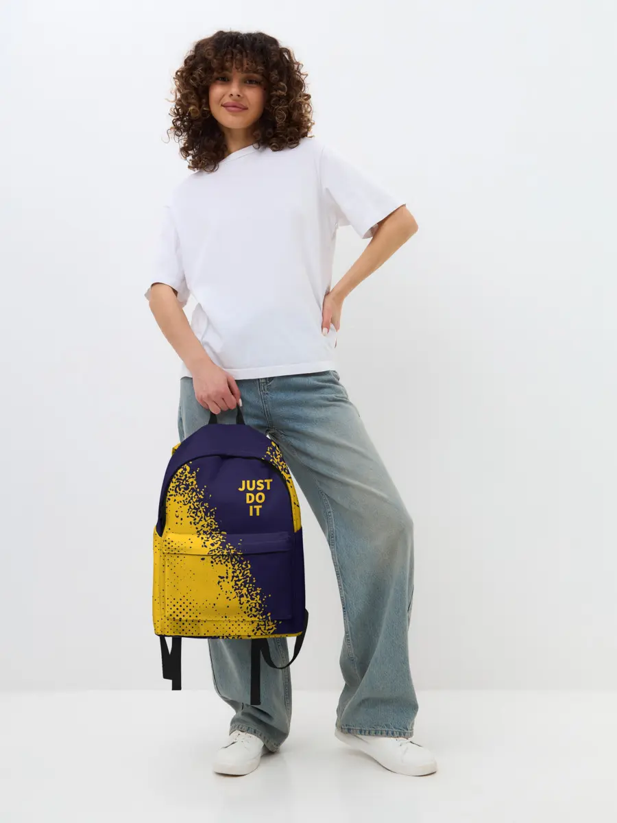 Рюкзак джинсовый / JUST DO IT