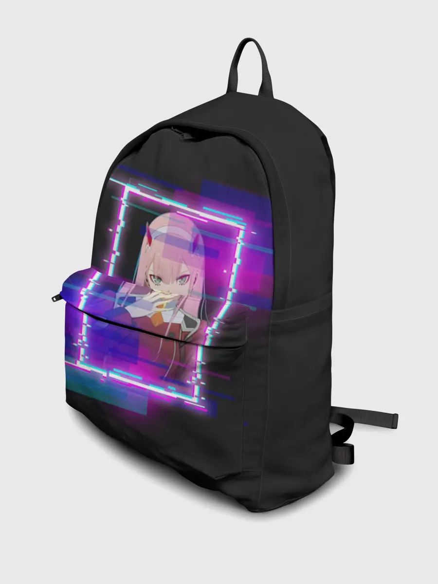 Рюкзак джинсовый / Ноль Два. Неоновая Рамка