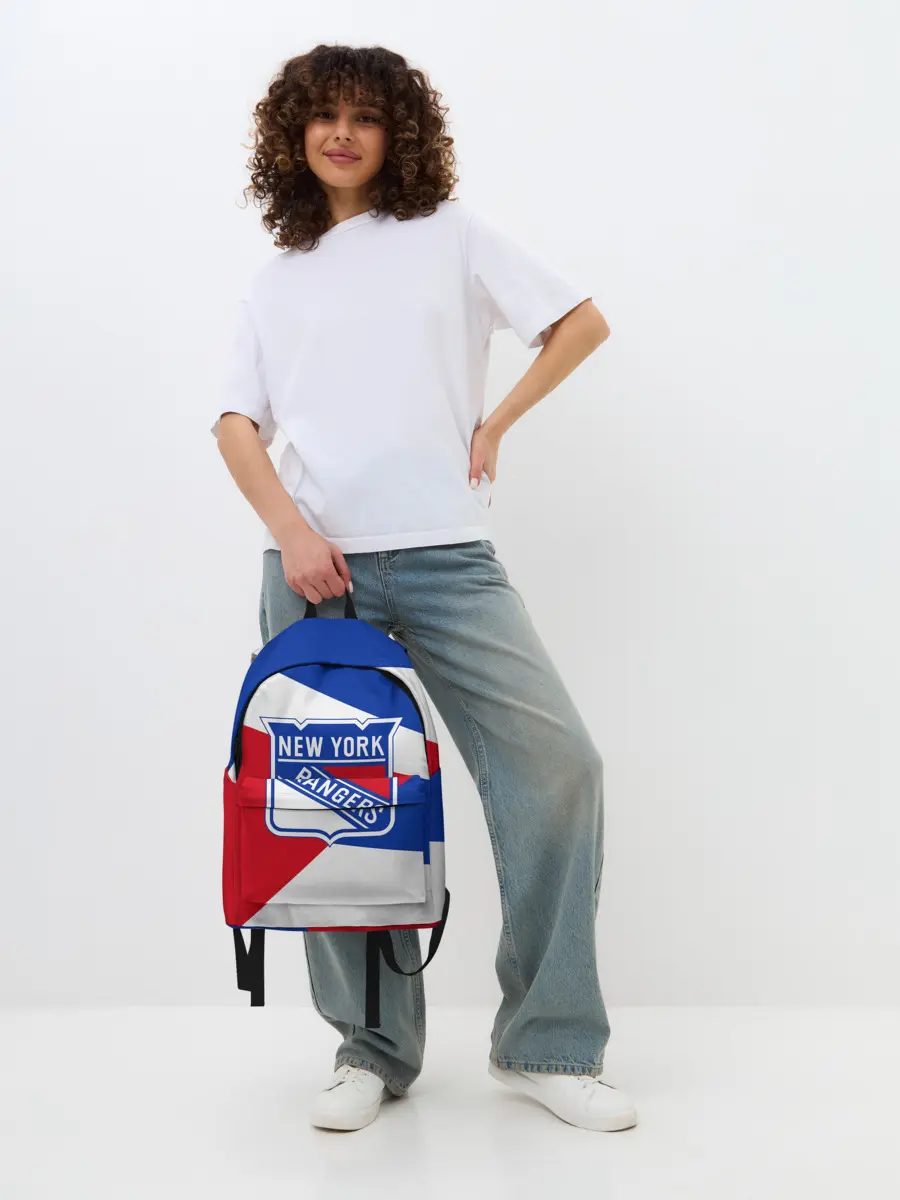 Рюкзак джинсовый / Нью-Йорк Рейнджерс