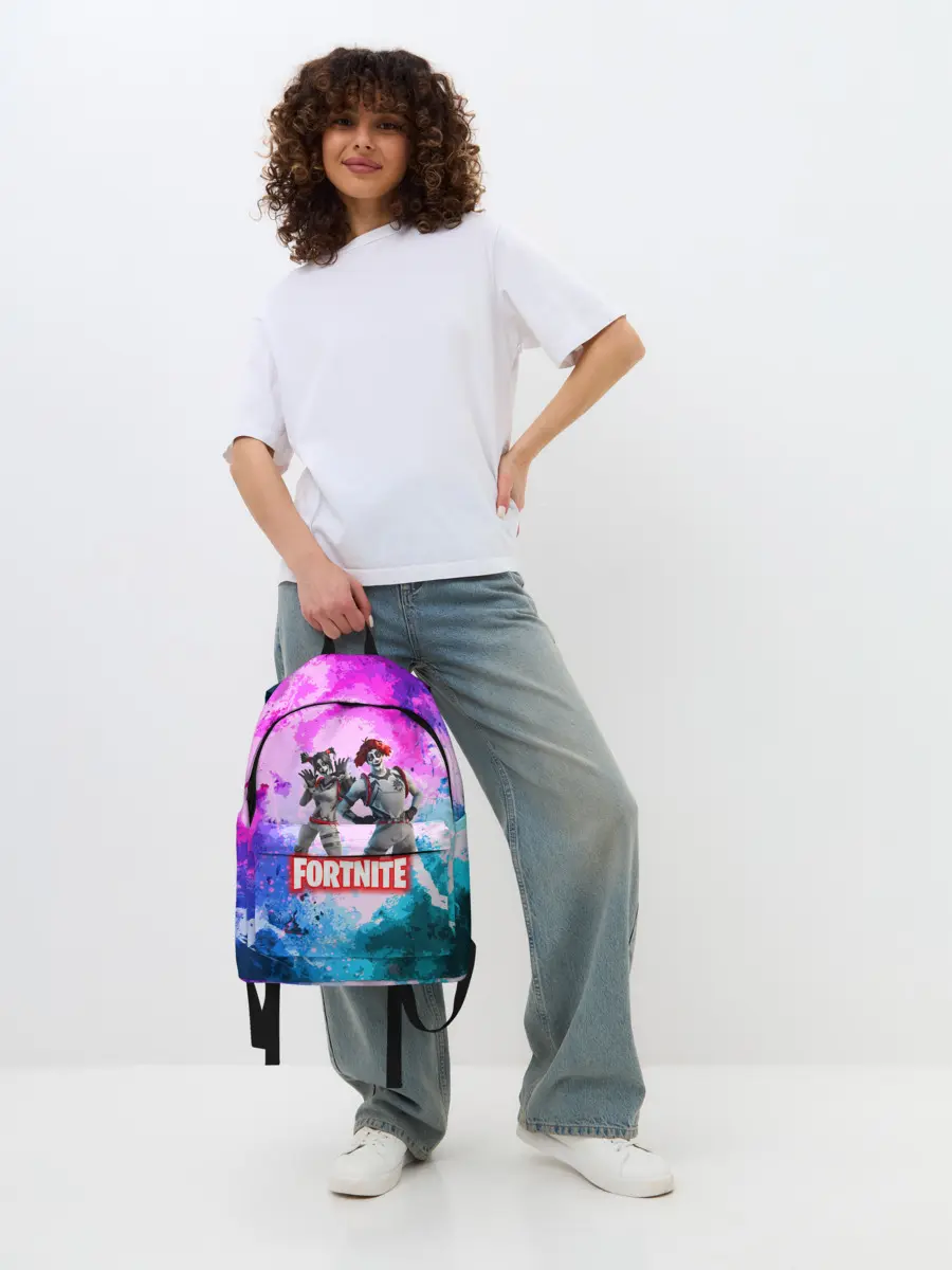 Рюкзак джинсовый / fortnite