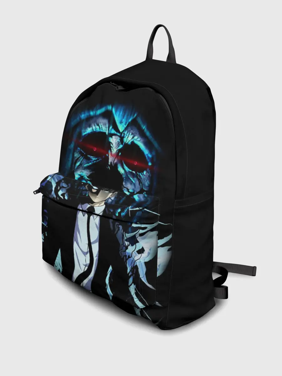 Рюкзак джинсовый / Поднятие Уровня В Одиночку