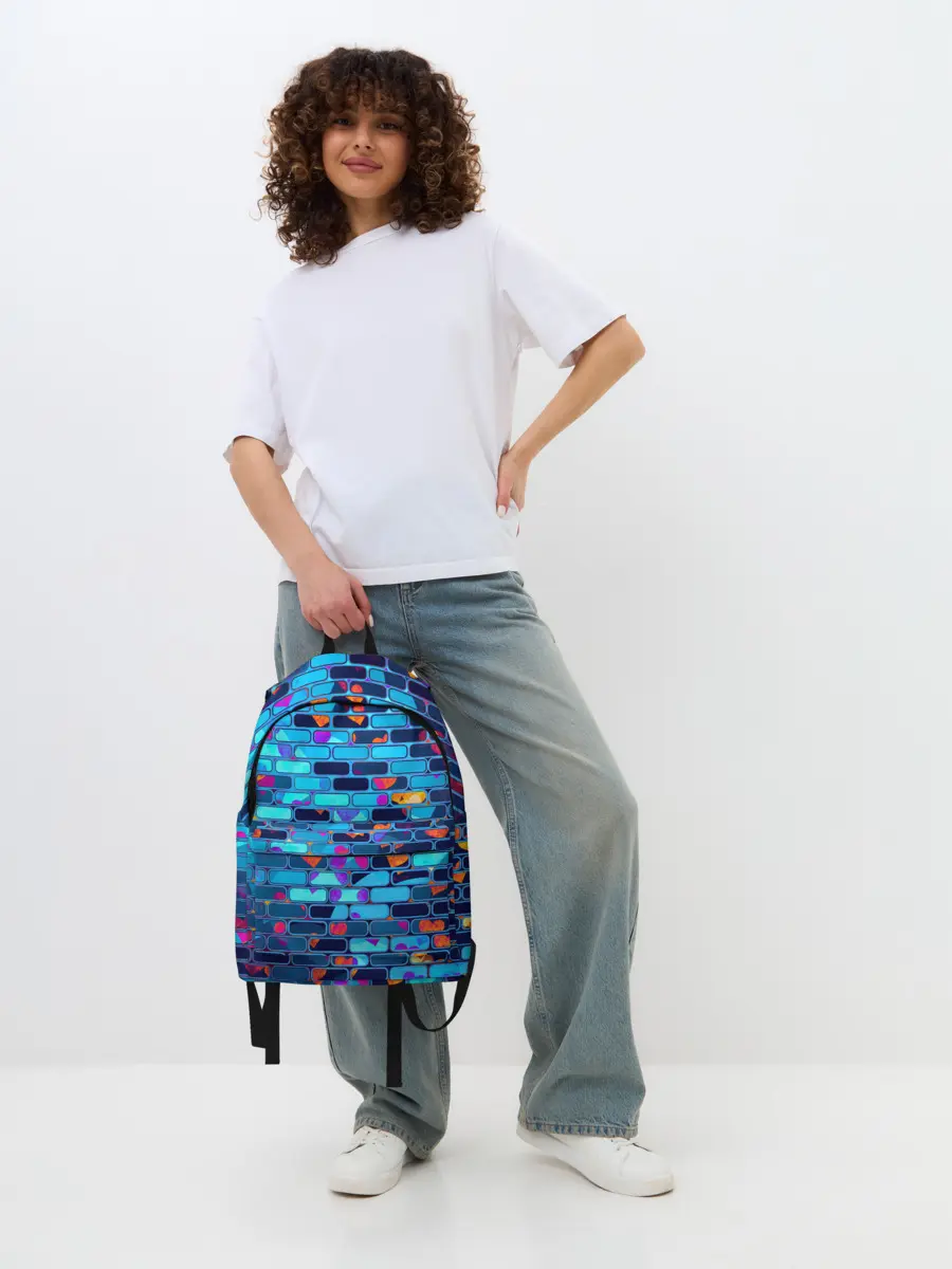 Рюкзак джинсовый / Кирпичики.