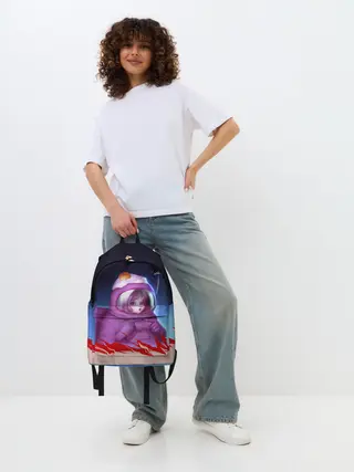 Рюкзак джинсовый / Among UsEtow