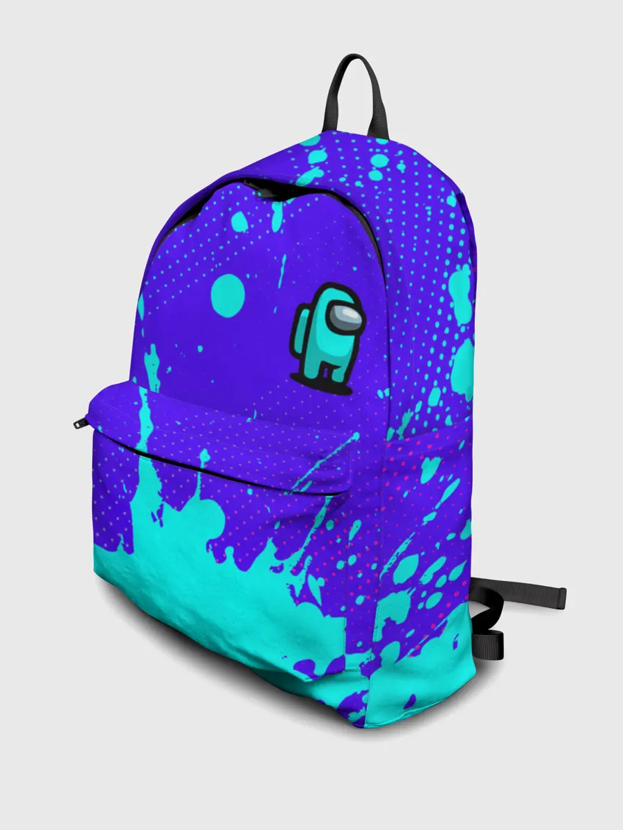 Рюкзак джинсовый / AMONG US / АМОНГ АС