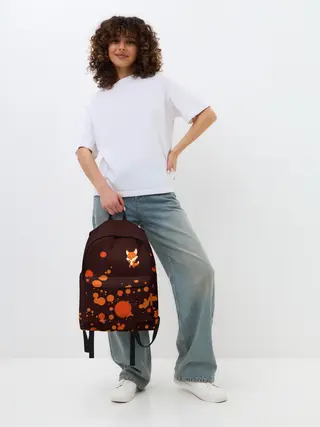 Рюкзак джинсовый / ЛИСИЧКА / FOXY