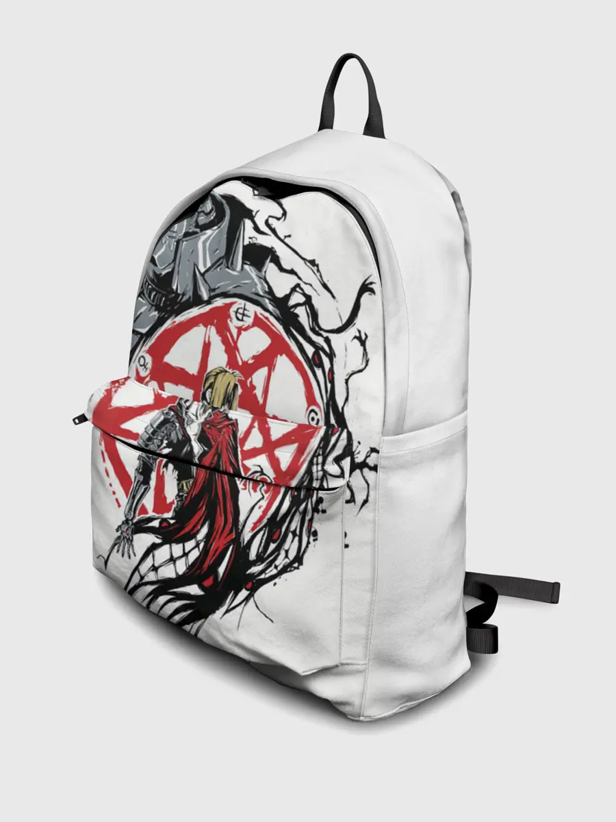 Рюкзак джинсовый / Стальной алхимик