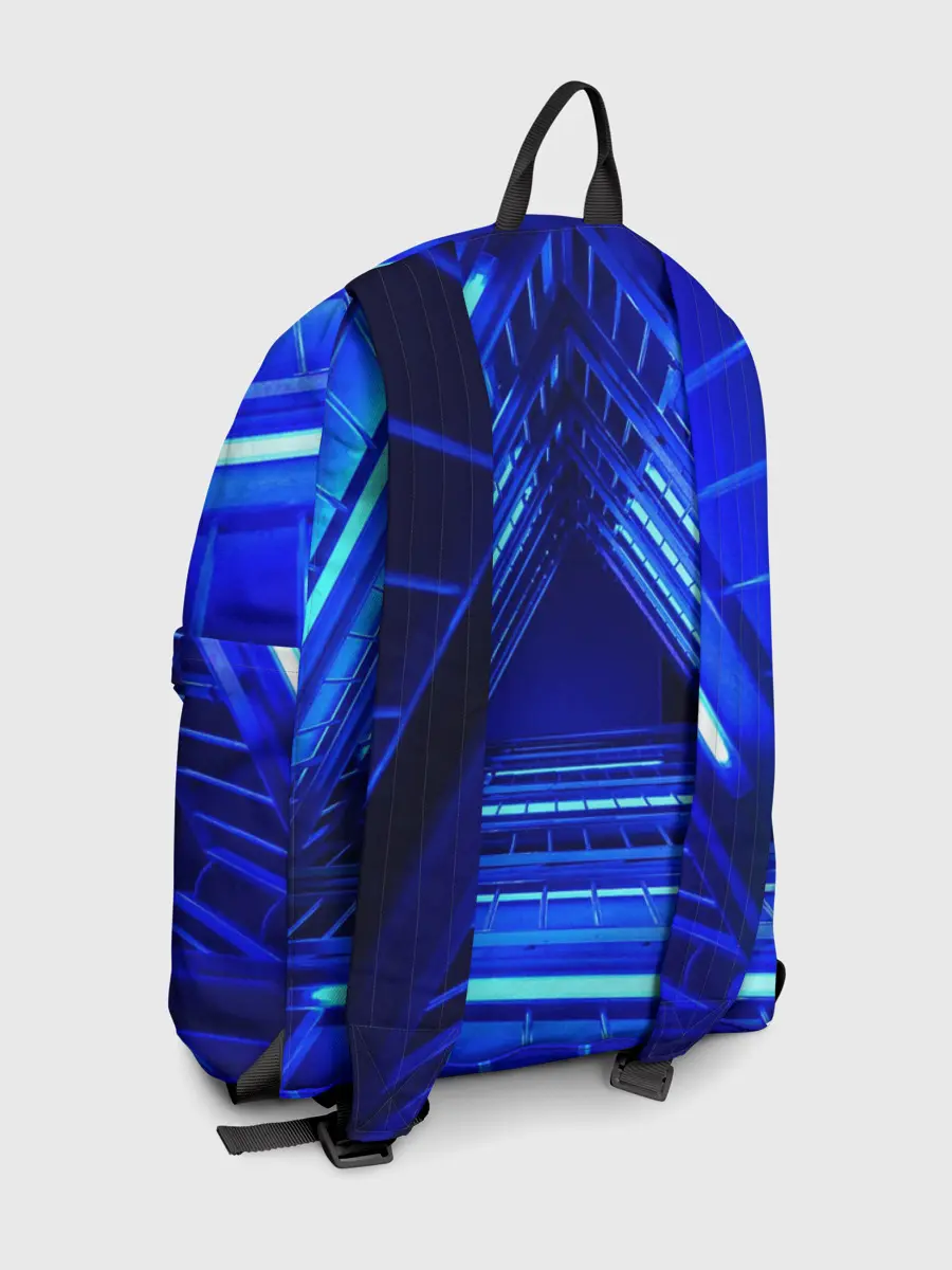 Рюкзак джинсовый / Неоновый тоннель