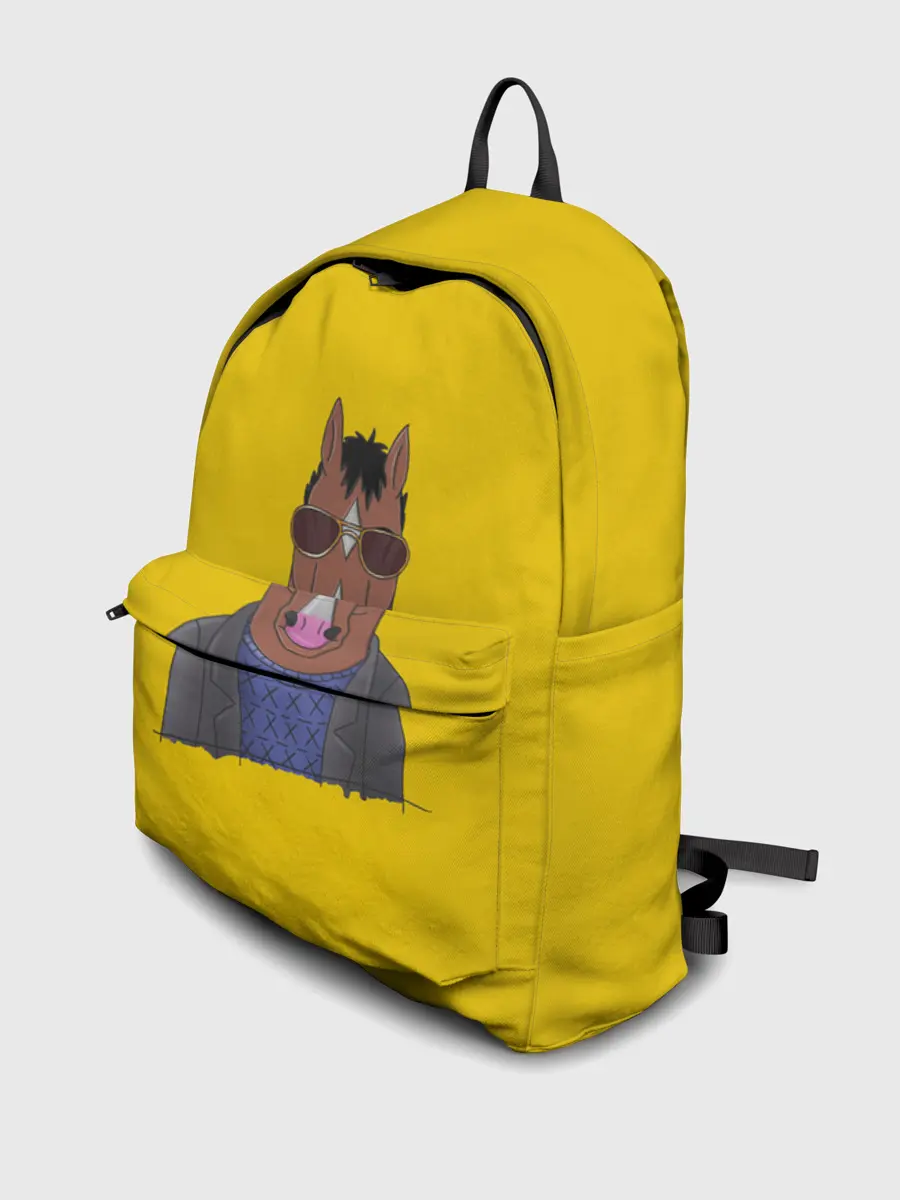 Рюкзак джинсовый / Конь БоДжек