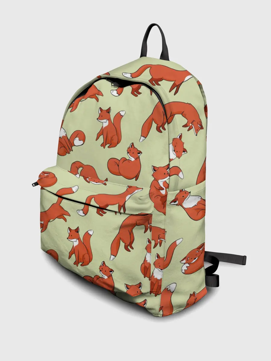 Рюкзак джинсовый / Осенние лисички