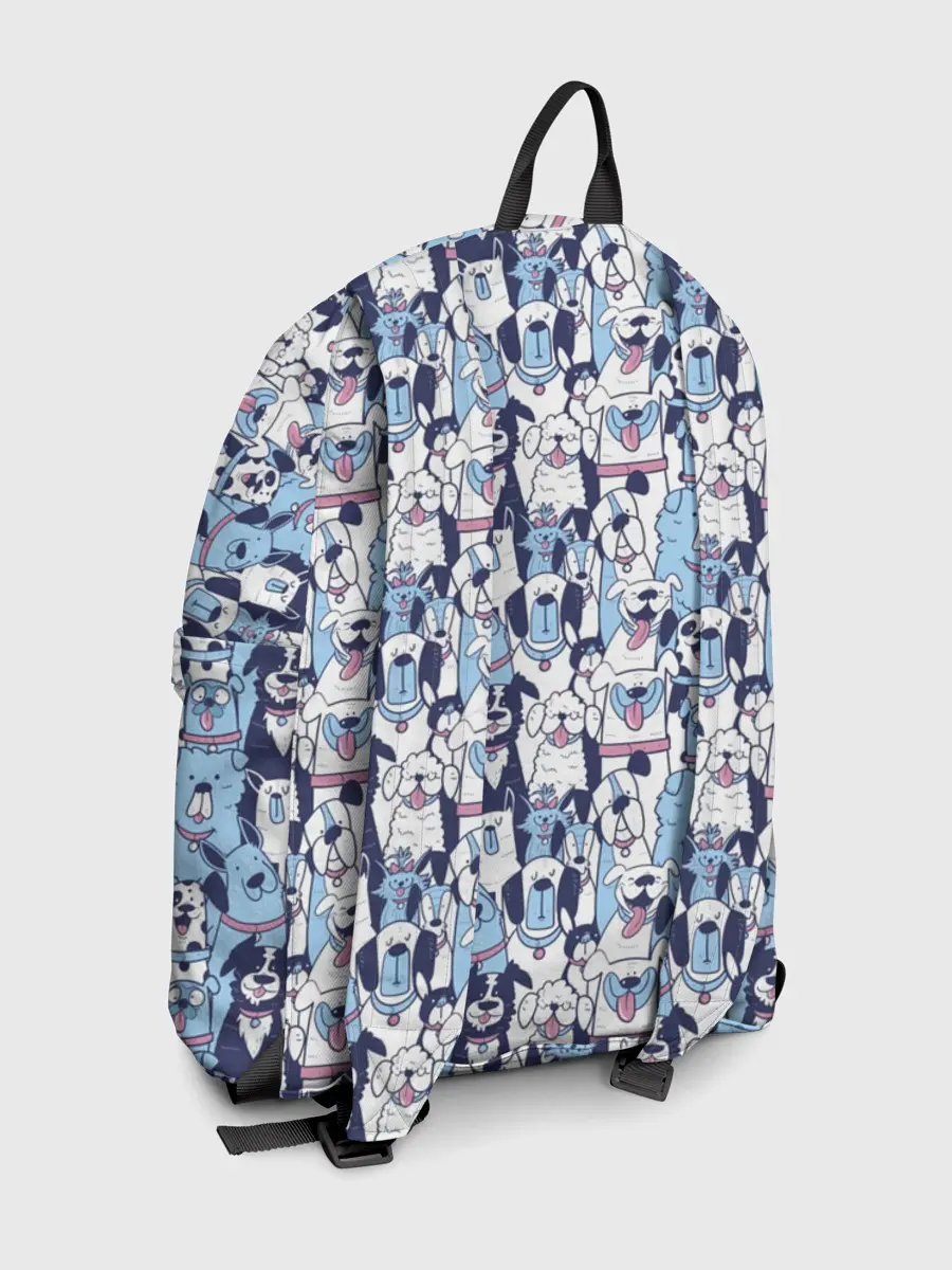 Рюкзак джинсовый / МИЛЫЕ ПЕСИКИ