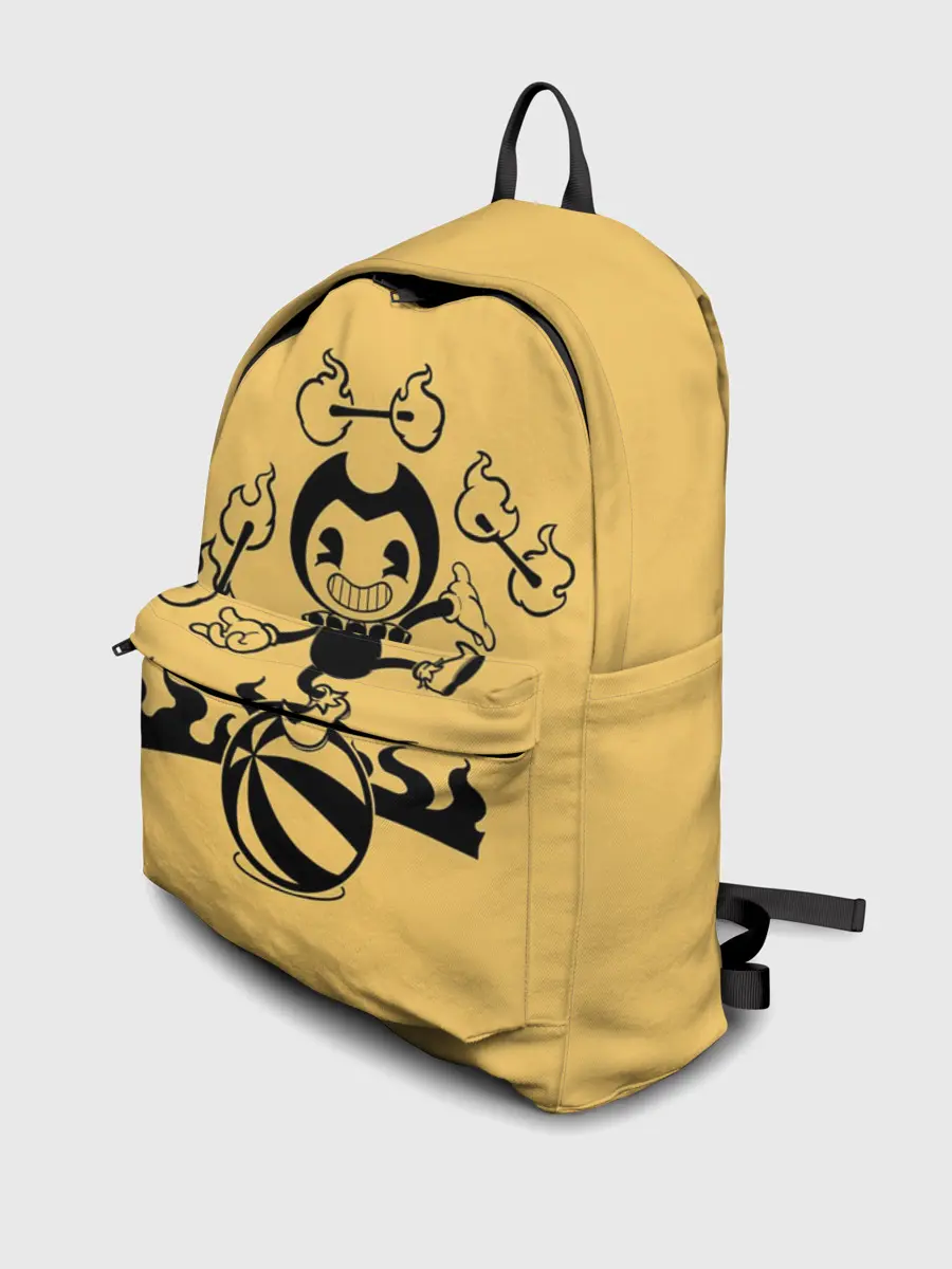 Рюкзак джинсовый / Bendy And The Ink Machine