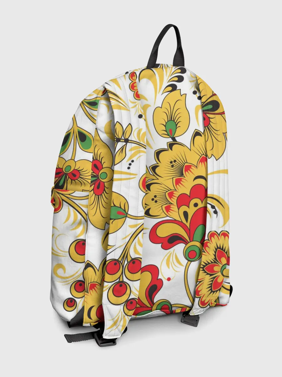 Рюкзак джинсовый / Хохлома