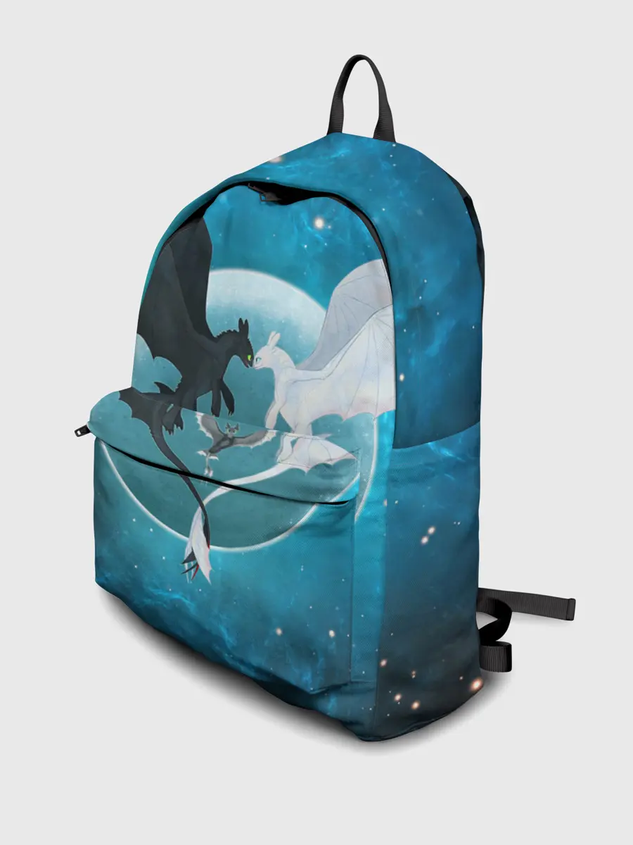 Рюкзак джинсовый / ночная фурия