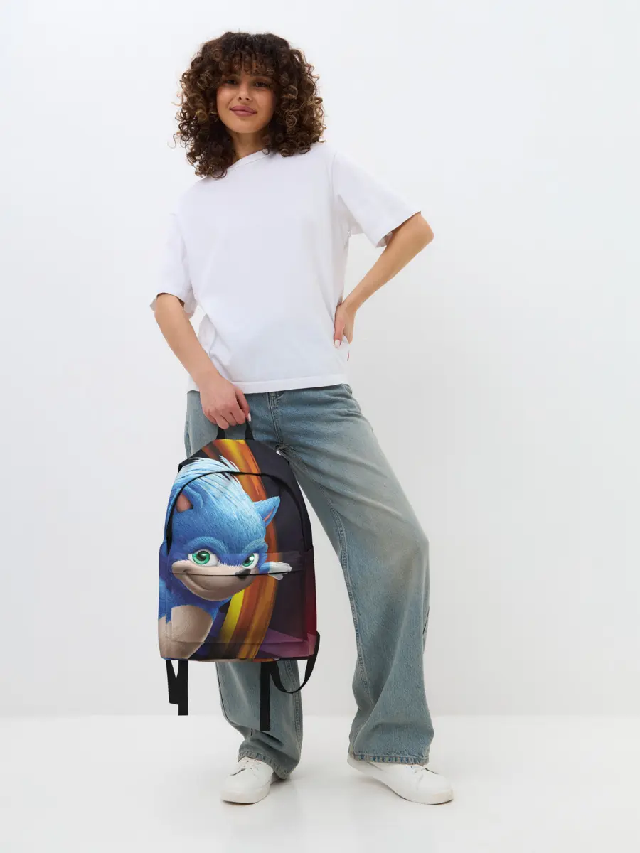 Рюкзак джинсовый / Sonic