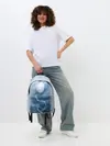 Рюкзак джинсовый / Безликий бог следит за Хаку