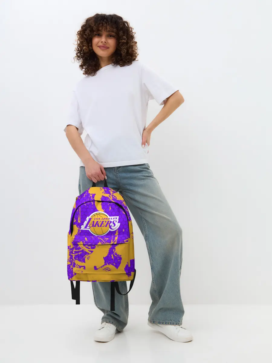 Рюкзак джинсовый / LA LAKERS