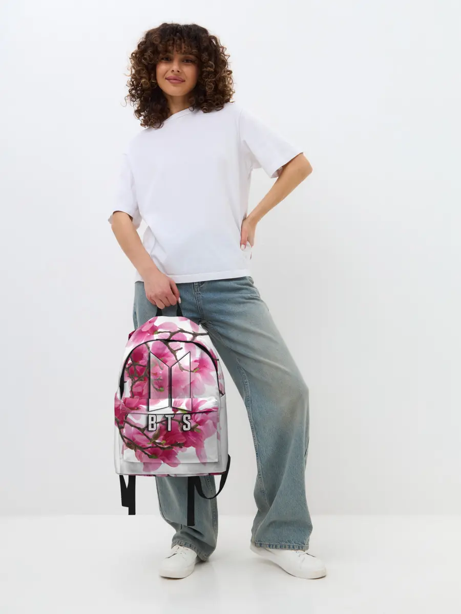 Рюкзак джинсовый / BTS