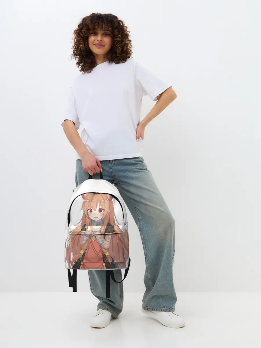 Рюкзак джинсовый / Raphtalia