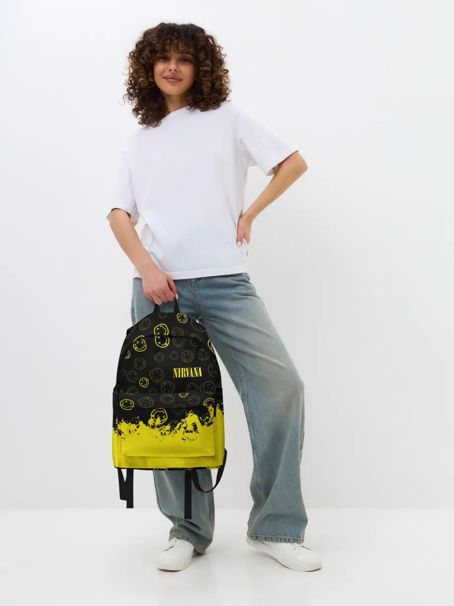 Рюкзак джинсовый / NIRVANA