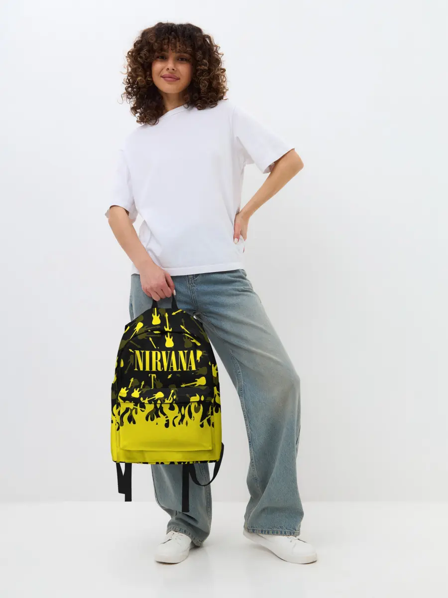 Рюкзак джинсовый / NIRVANA