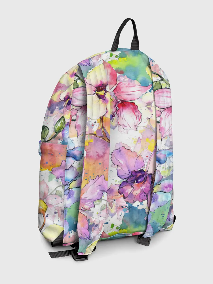 Рюкзак джинсовый / Цветы