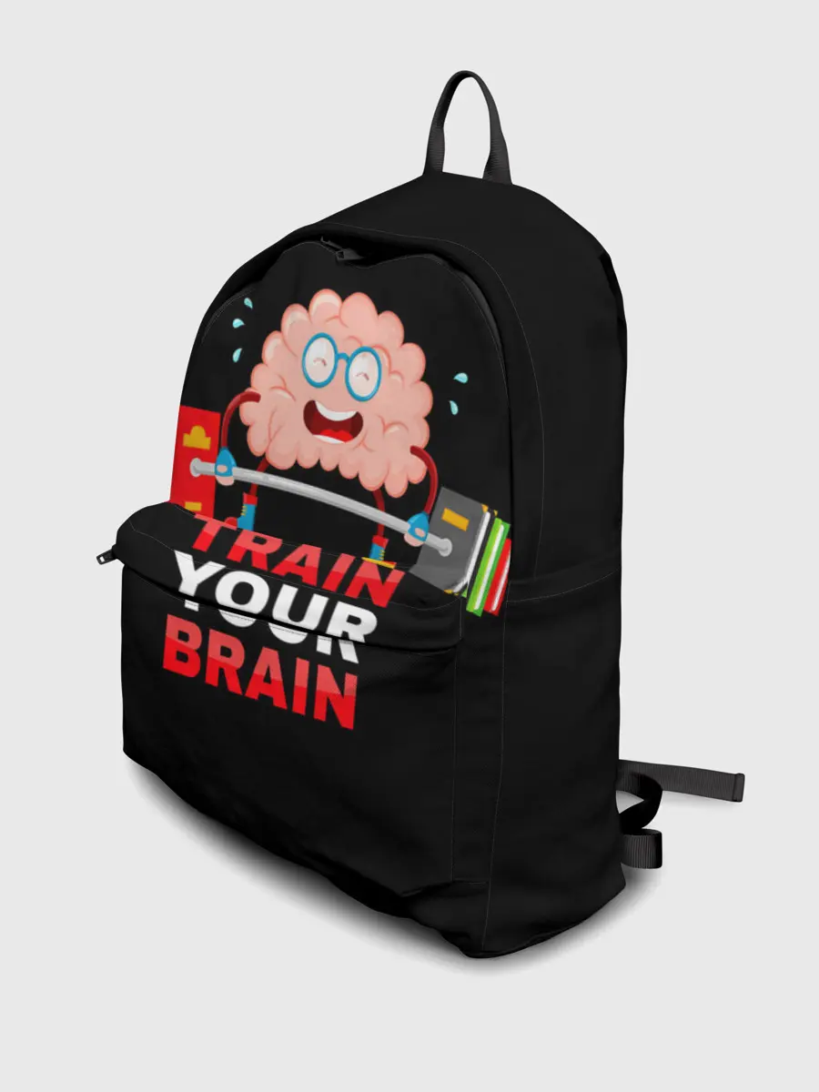 Рюкзак джинсовый / Train your brain