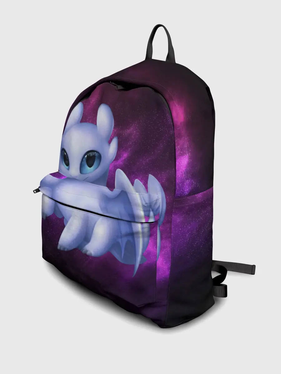 Рюкзак джинсовый / Как приручить дракона