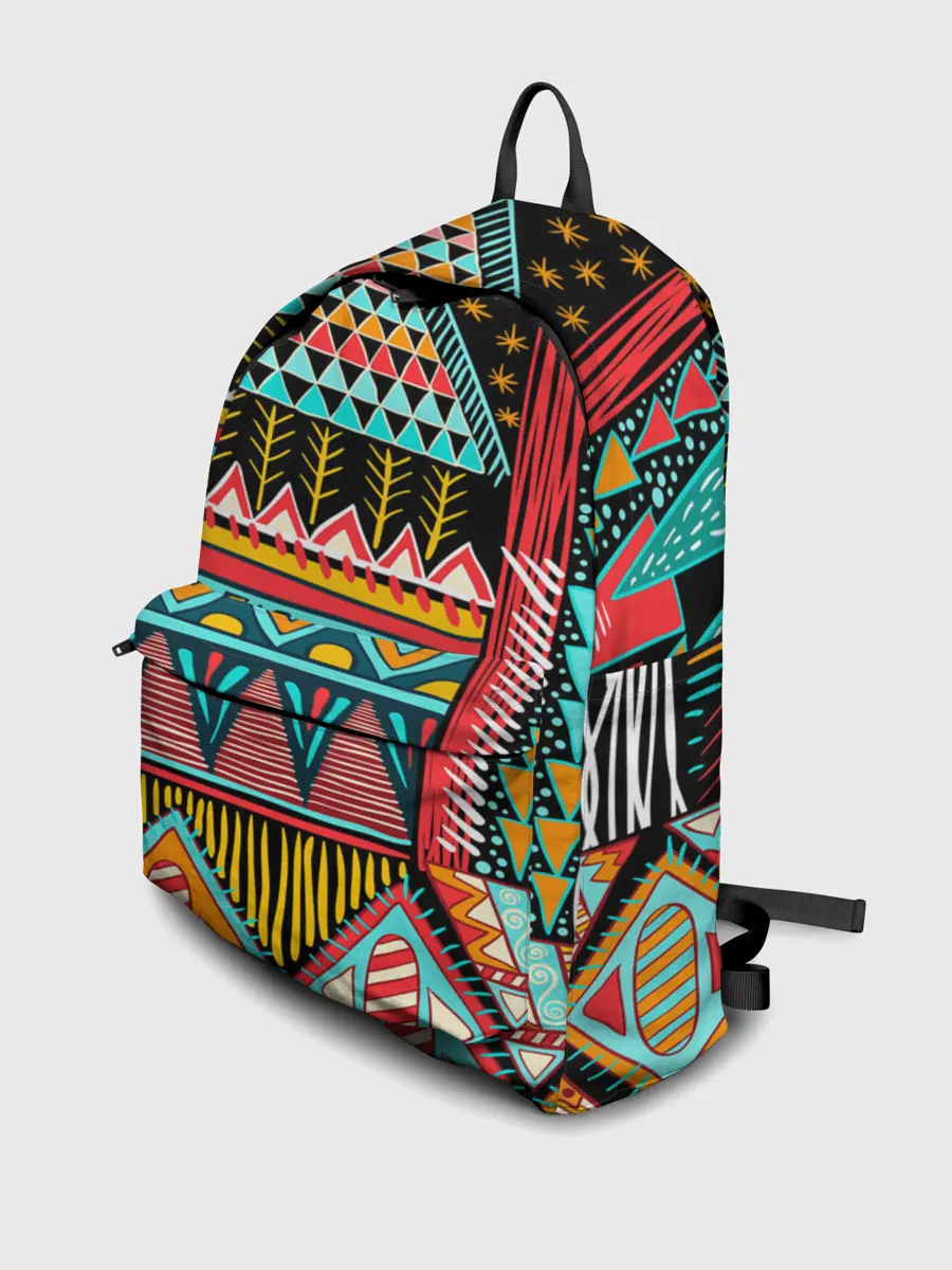 Рюкзак джинсовый / Африканский стиль