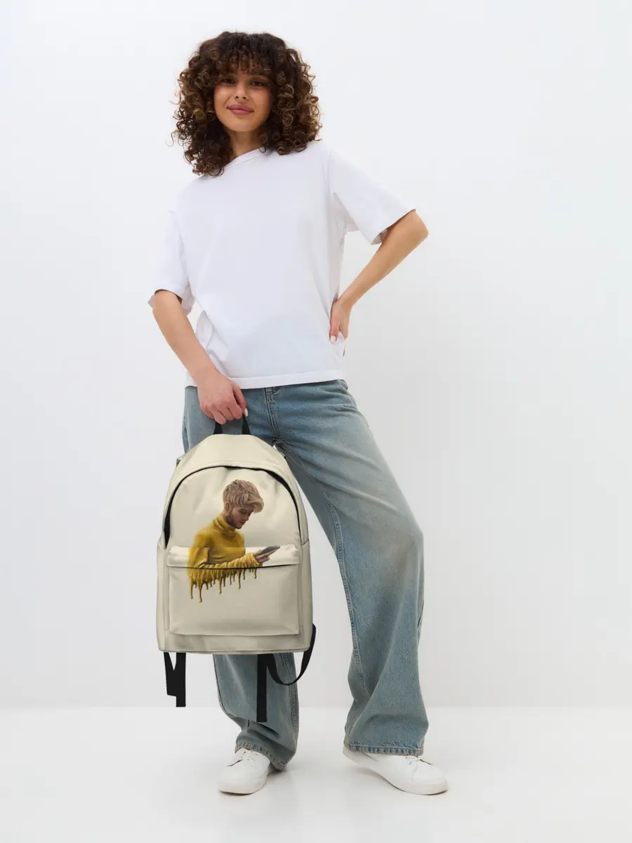 Рюкзак джинсовый / Lil Peep