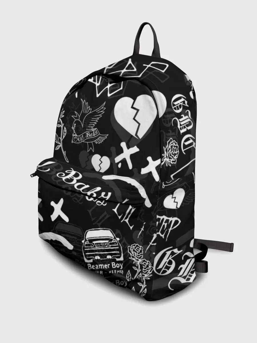 Рюкзак джинсовый / LIL PEEP