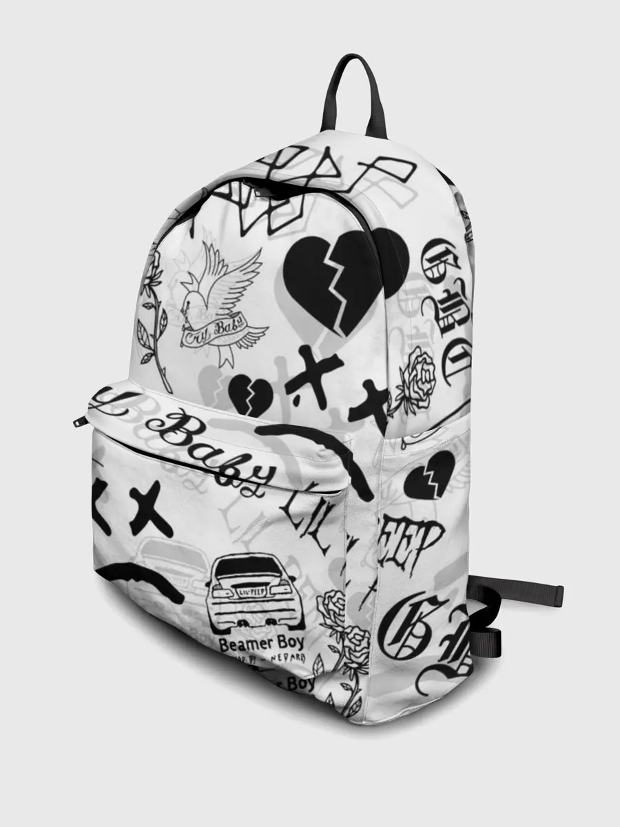 Рюкзак джинсовый / LIL PEEP