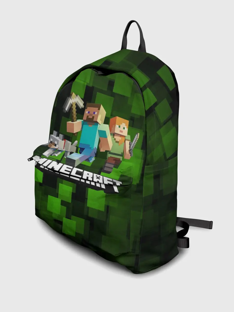 Рюкзак джинсовый / Minecraft / Майнкрафт