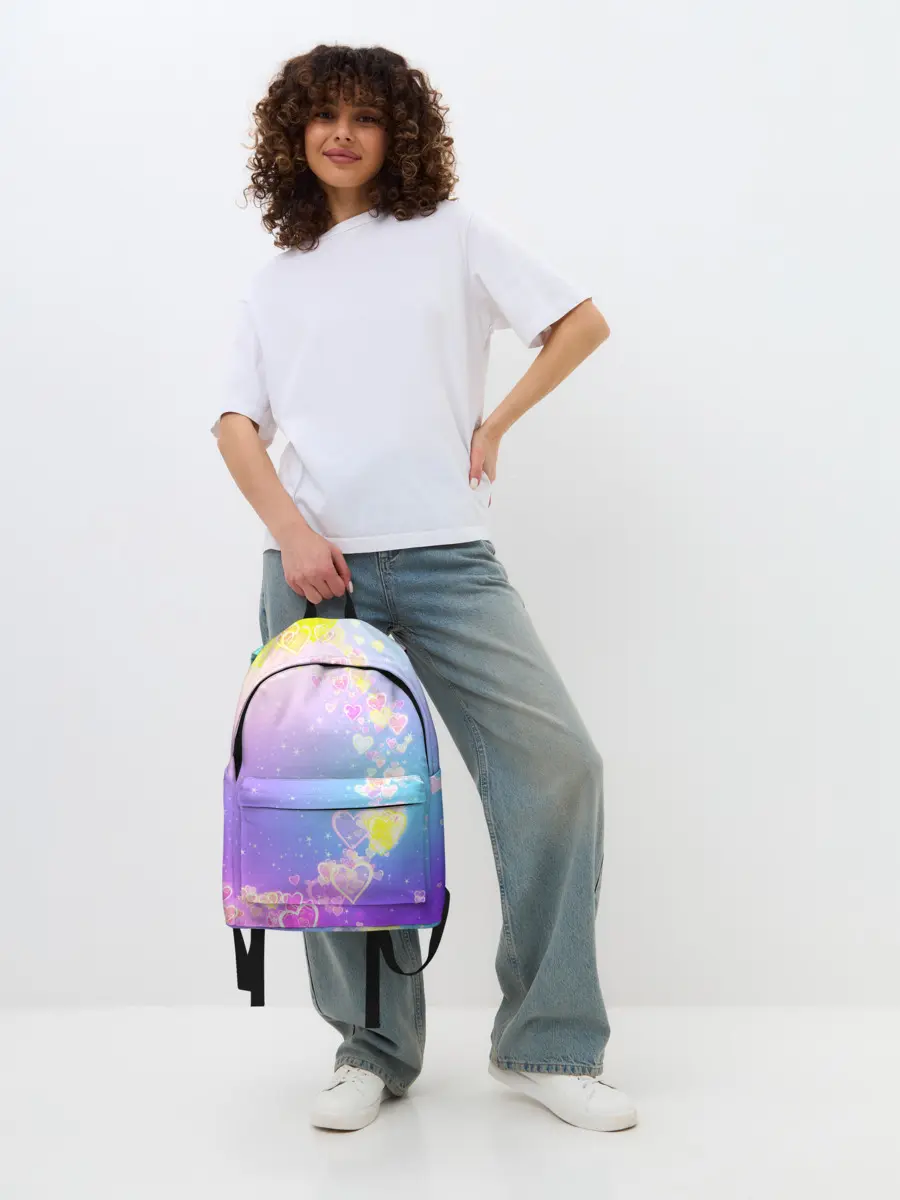 Рюкзак джинсовый / ЛЮБОВЬ ГРАДИЕНТ