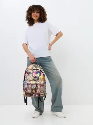 Рюкзак джинсовый / MANY FACES OF AHEGAO! color