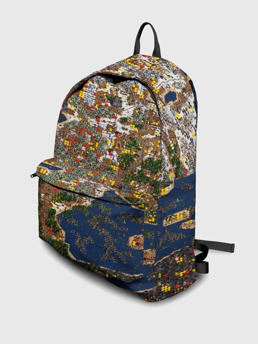 Рюкзак джинсовый / Герои 3 Карта