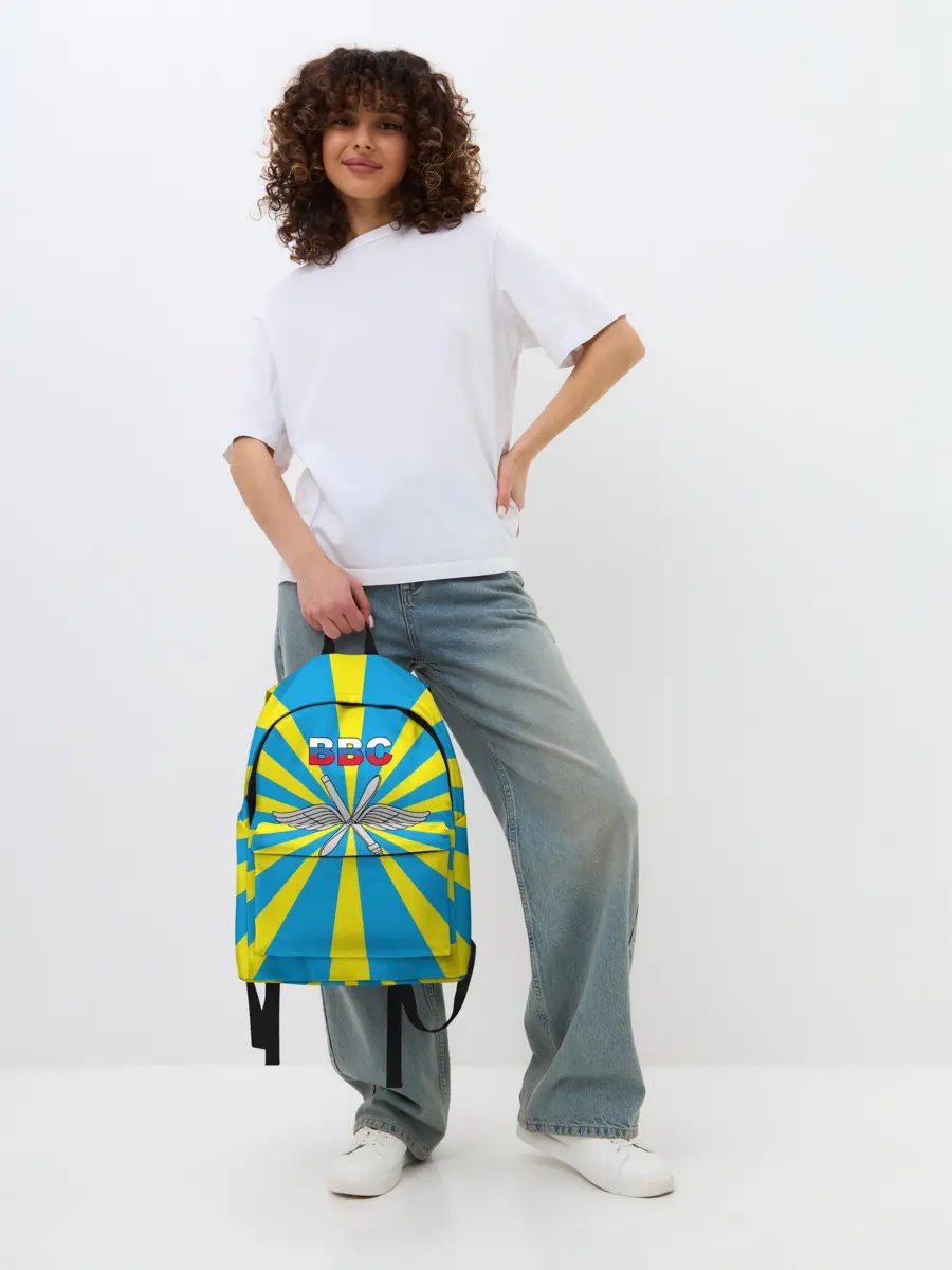 Рюкзак джинсовый / Флаг ВВС