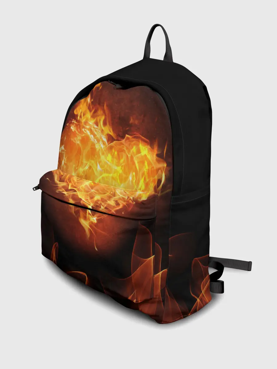 Рюкзак джинсовый / Горячее сердце