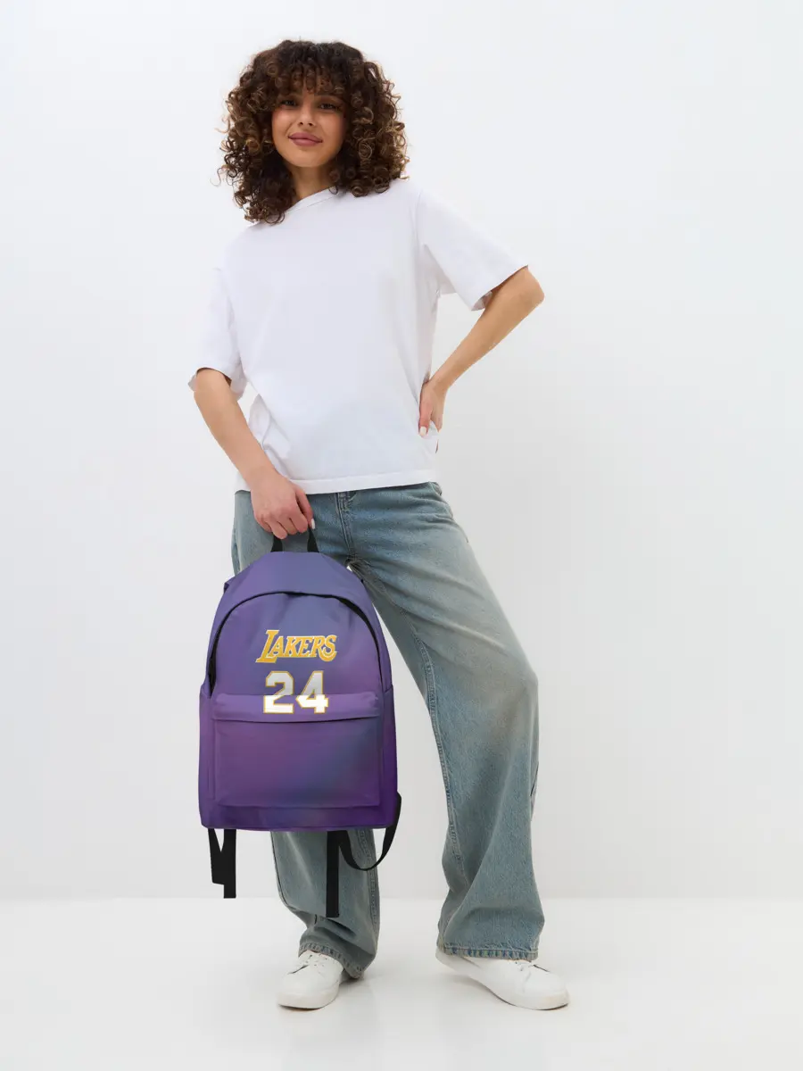 Рюкзак джинсовый / Los Angeles Lakers / Kobe Brya