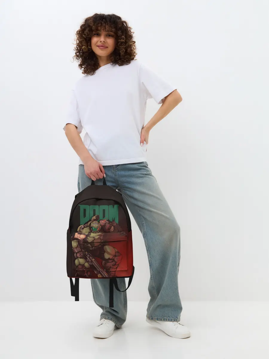 Рюкзак джинсовый / Doom