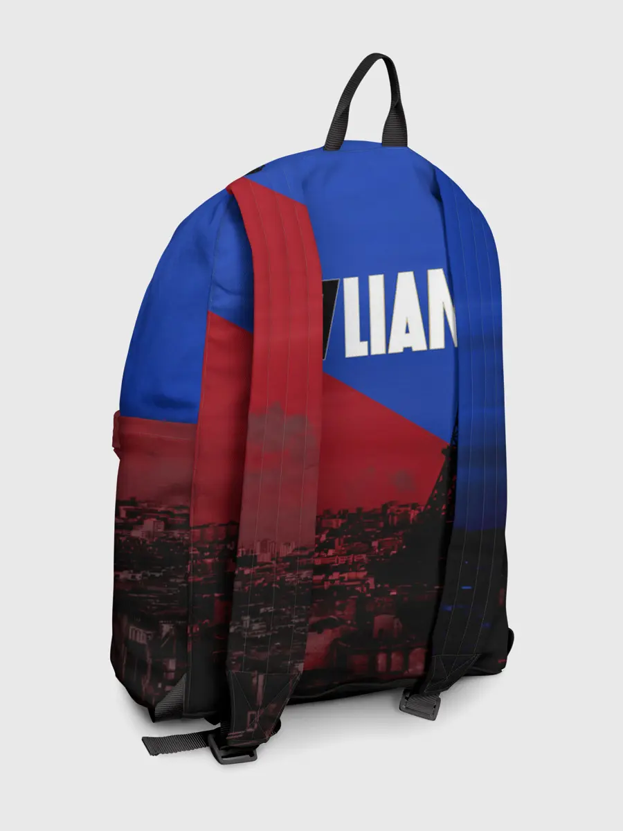 Рюкзак джинсовый / Мбапе