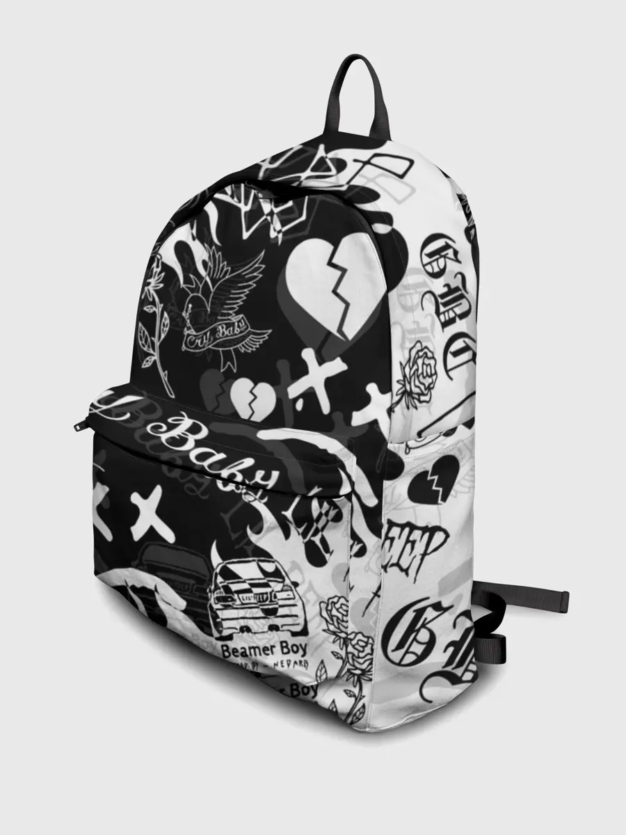 Рюкзак джинсовый / LIL PEEP