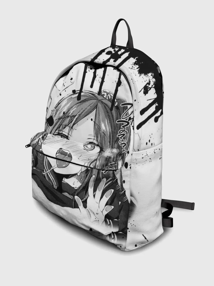 Рюкзак джинсовый / АХЕГАО с подтёками