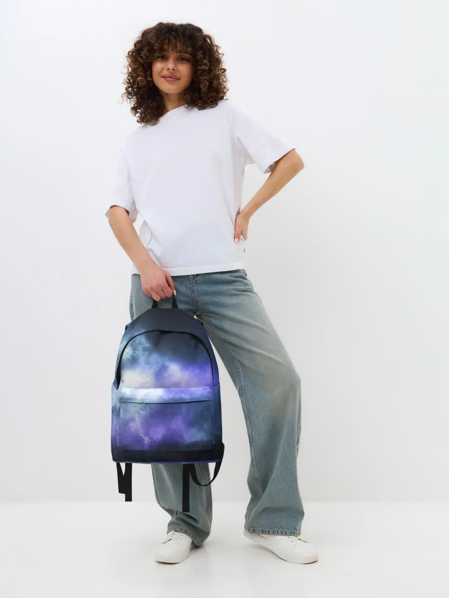 Рюкзак джинсовый / ГОЛУБОЕ НЕБО