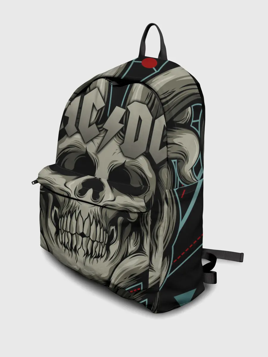 Рюкзак джинсовый / AC/DC